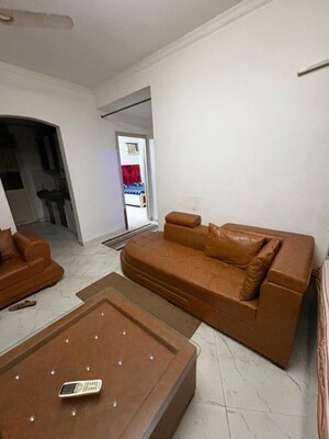 Living Room in 2 BHK Apartment at Nilaya Greens, Raj Nagar Extension – for Rent