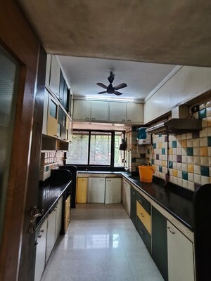 Kitchen in 3 BHK Apartment at Upvan Tower, Malad East – for Rent
