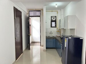 Building Lobby in 1 BHK Builder Floor at Freedom Fighters Enclave – for Rent