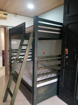 Kitchen in 3 BHK Apartment at Shiv Shakti Complex, Andheri West – for Rent