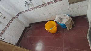 Bathroom in 1 BHK Apartment at Vile Parle Mahaveer, Vile Parle West – for Rent