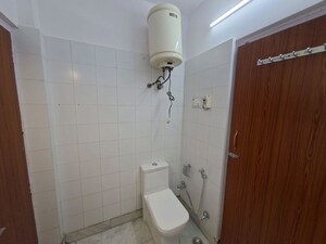 Bathroom in 3 BHK Builder Floor at Uday Park – for Rent
