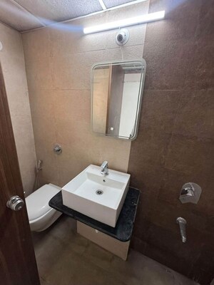 Bathroom in 3 BHK Apartment at Kohinoor Sportsville, Hinjewadi – for Rent