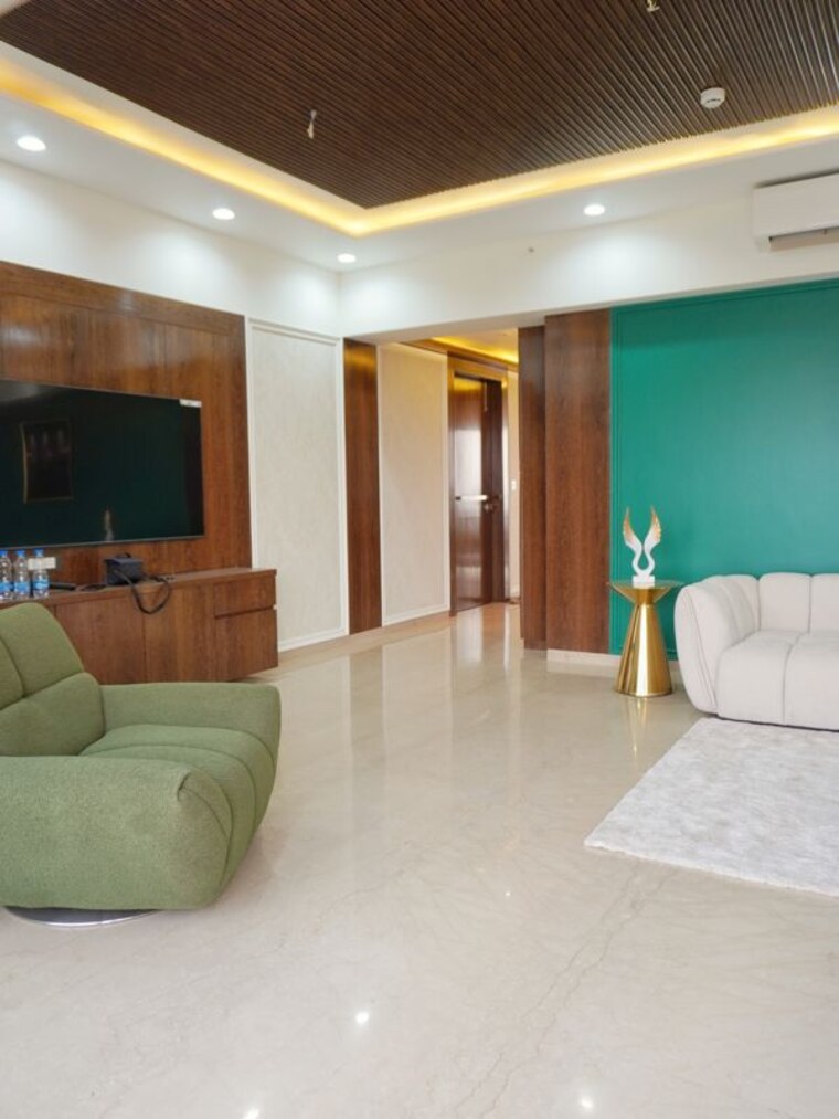 Living Room, lodha-palava-serenity-a 4 Bedroom 1244 Sq.Ft. Penthouse In Dombivli East Thane 10673530