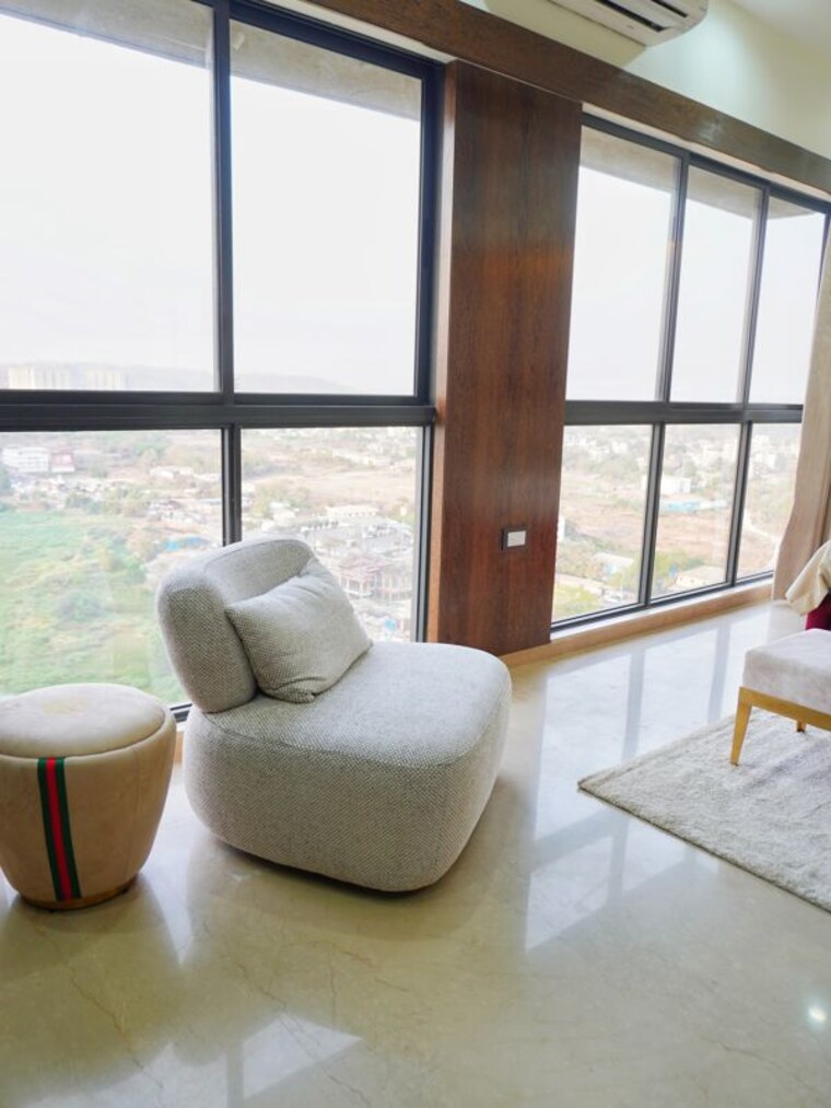 Living Room, lodha-palava-serenity-a 4 Bedroom 1244 Sq.Ft. Penthouse In Dombivli East Thane 10673530