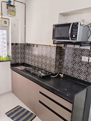 Kitchen in 2 BHK Apartment at Lodha Amara, Kolshet Road – for Rent