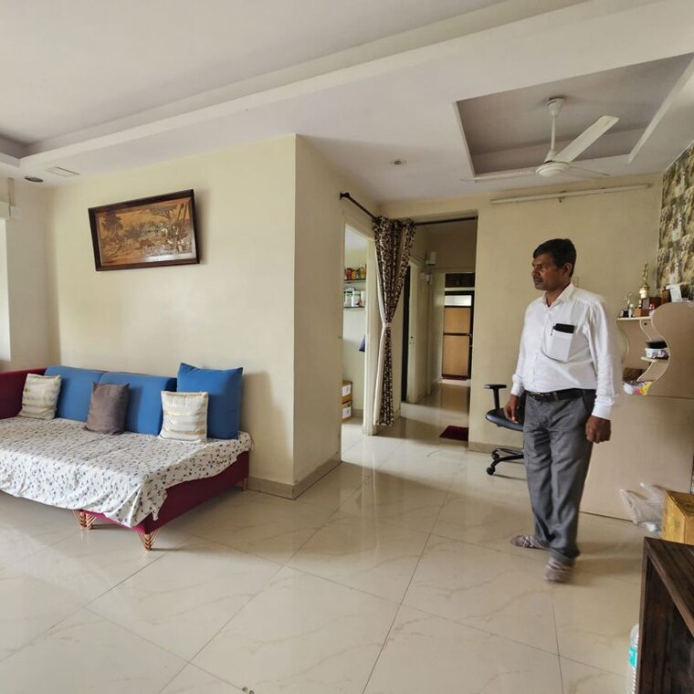 Living Room, lok-puram 2 Bedroom 700 Sq.Ft. Apartment In Vasant Vihar Thane 10673601