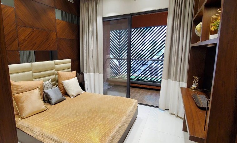 Bedroom, majestique-signature-towers 2 Bedroom 865 Sq.Ft. Apartment In Balewadi Pune 10673621