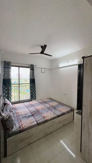 Bedroom in 2 BHK Apartment at Shapoorji Pallonji Joyville Hinjewadi, Hinjewadi – for Rent