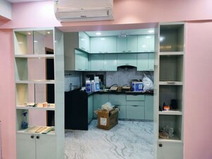 Kitchen in 3 BHK Apartment at Vaishnodevi Circle – for Rent