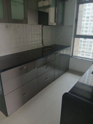 Kitchen in 3 BHK Apartment at Kalpataru Immensa, Kolshet Road – for Rent