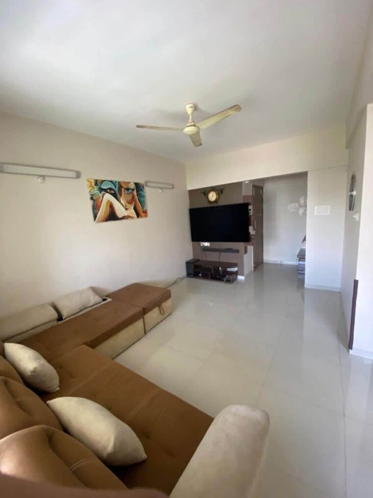 Living Room, vilas-javdekar-palash-plus 2 Bedroom 1040 Sq.Ft. Apartment In Wakad Pune 10673677