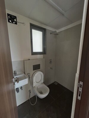 Bathroom in 2 BHK Apartment at Piramal Vaikunth, Balkum Pada – for Rent
