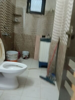 Bathroom in 1 BHK Builder Floor at Saket – for Rent