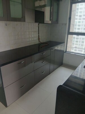 Kitchen in 3 BHK Apartment at Kalpataru Immensa, Kolshet Road – for Rent