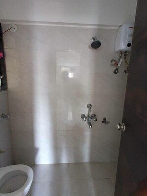 Bathroom in 2 BHK Apartment at DGS Sheetal Tapovan, Malad East – for Rent