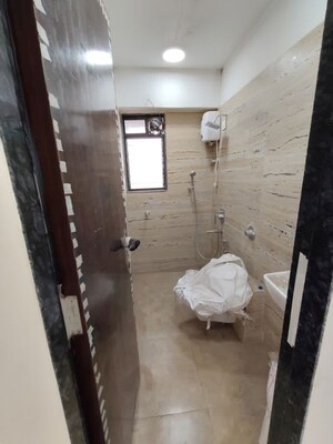 Bathroom in 3 BHK Apartment at DGS Sheetal Regalia, Borivali East – for Rent