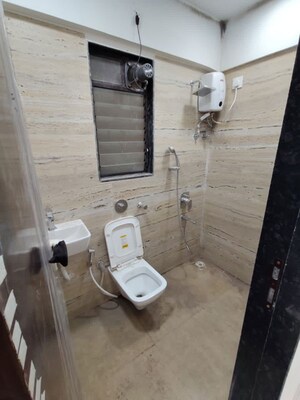 Bathroom in 3 BHK Apartment at DGS Sheetal Regalia, Borivali East – for Rent