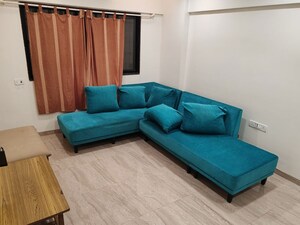Living Room in 2 BHK Apartment at Khar Sunrise CHS, Khar West – for Rent