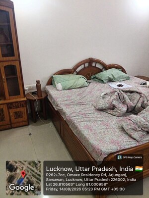 Bedroom in 2.5 BHK Apartment at Omaxe Hazratganj Residency, Gomti Nagar – for Sale
