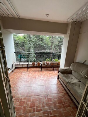 Balcony in 2 BHK Apartment at Pethkar Samrajya, Kothrud – for Rent
