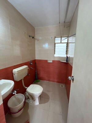 Bathroom in 2 BHK Apartment at Pethkar Samrajya, Kothrud – for Rent