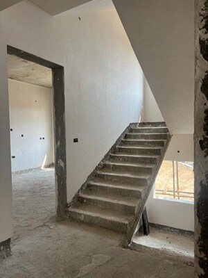 Staircase in 4 BHK Villa at Bhavya Evora, Nandigama – for Sale