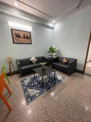 Living Room in 2 BHK Apartment at Galaxy Royale, Gaur City 2 – for Rent
