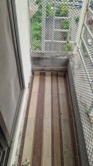 Balcony in 1 BHK Apartment at Om Sai Heights Ulwe, Ulwe Sector 16 – for Rent
