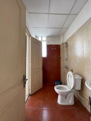 Bathroom in 2 BHK Apartment at Dhakoli – for Rent