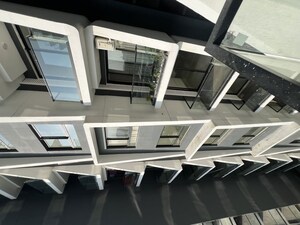 Staircase in 2.5 BHK Apartment at One OAK Natura, Sushant Golf City – for Sale