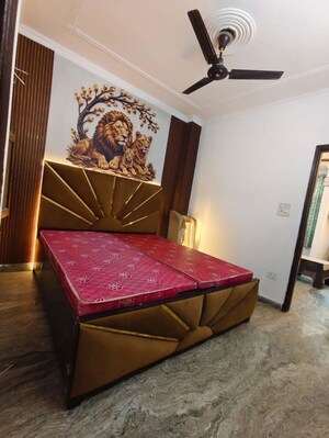 Bedroom in 1 BHK Builder Floor at Sainik Farm – for Rent