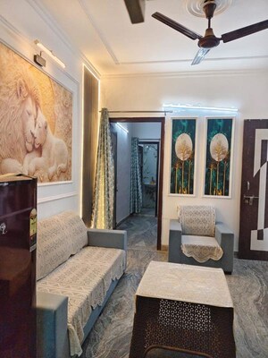 Living Room in 1 BHK Apartment at Saket – for Rent