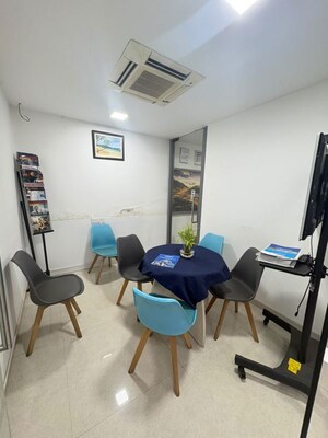 Team Area in  Office Space at Meghna One, Wagle Industrial Estate – for Rent