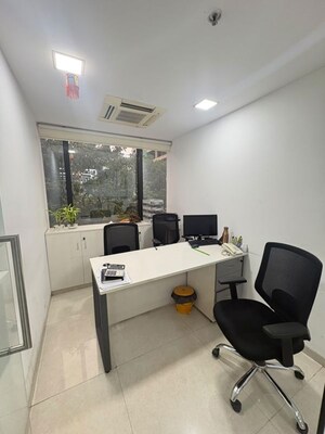 Team Area in  Office Space at Meghna One, Wagle Industrial Estate – for Rent