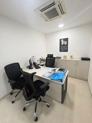 Team Area in  Office Space at Meghna One, Wagle Industrial Estate – for Rent