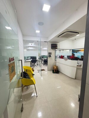 Team Area in  Office Space at Meghna One, Wagle Industrial Estate – for Rent