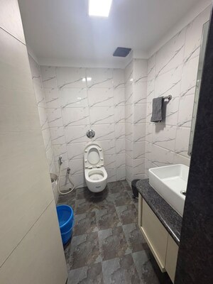 Bathroom in  Office Space at Meghna One, Wagle Industrial Estate – for Rent