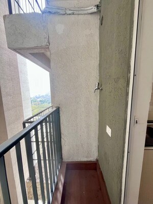 Balcony in 2 BHK Apartment at Indiabulls One Indiabulls, Pokhran Road No Two – for Rent