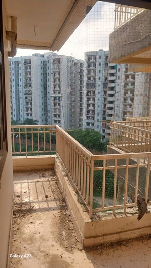 Balcony in 2.5 BHK Apartment at Techman Moti Residency, Raj Nagar Extension – for Sale