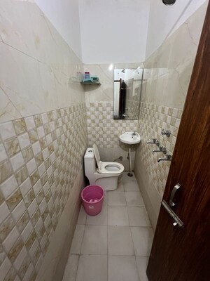 Bathroom in 2 BHK Apartment at Kharar Mohali Road – for Rent