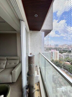 Balcony in 2 BHK Apartment at Indiabulls One Indiabulls, Pokhran Road No Two – for Rent