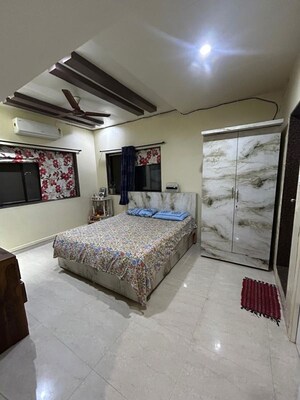 Bedroom in 4 BHK Apartment at Shirine Garden Co Operative Housing Society Ltd, Aundh – for Sale