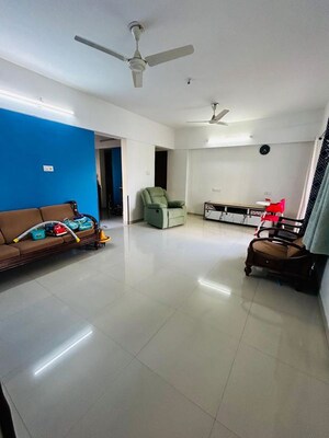 Living Room in 2 BHK Apartment at Icon Windsor Park, Wakad – for Rent
