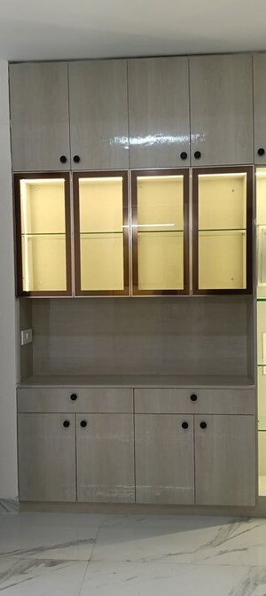 Kitchen in 3.5 BHK Builder Floor at Smart World Gems, Sector 89 – for Rent