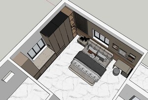 Floor Plan in 3 BHK Independent House at Penamaluru – for Sale