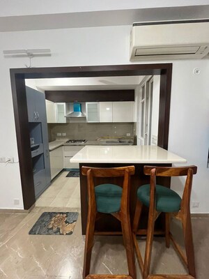 Kitchen in 3 BHK Apartment at Mapsko Mount Ville, Sector 79 – for Rent