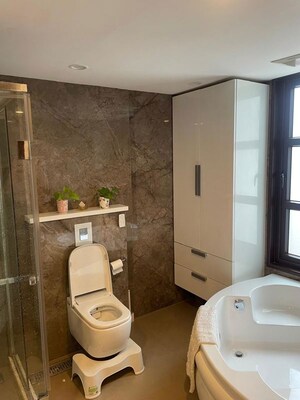 Bathroom in 4 BHK Villa at Vipul Tatvam Villas, Sector 48 – for Sale