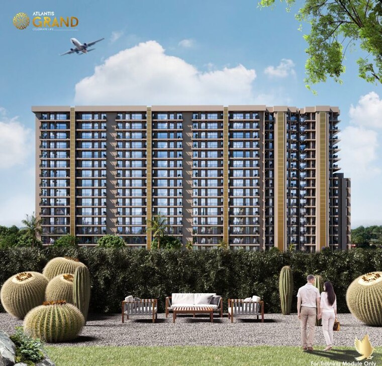 Exterior View, krishna-atlantis-grand 3 Bedroom 1995 Sq.Ft. Apartment In Nabha Zirakpur 10674034