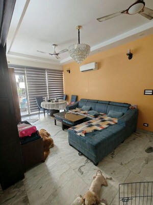 Living Room in 3 BHK Builder Floor at Alaknanda – for Sale